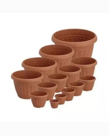 цветочница: Цветочные горшки Лотки, Висячие горшки, Прямоугольные горшки — 10