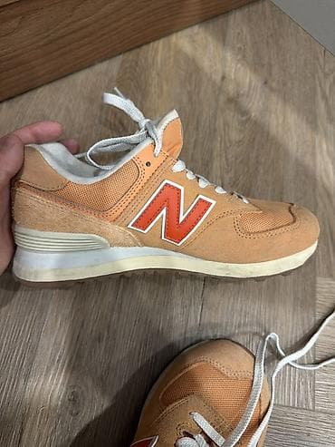 foot patch: Кроссовки, 36.5, New Balance, Б/у, цвет - Оранжевый — 2