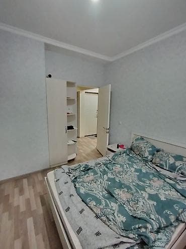2комнатная квартира с отдельной кухней и лоджией токмок 1,мкр, -