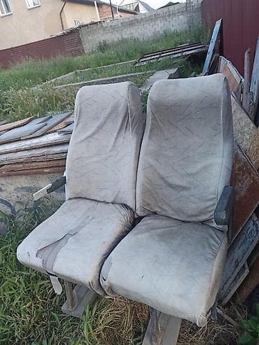 Автобусное сиденье, Ткань, текстиль, Mercedes-Benz 1990 г., Б/у, Оригинал, Германия