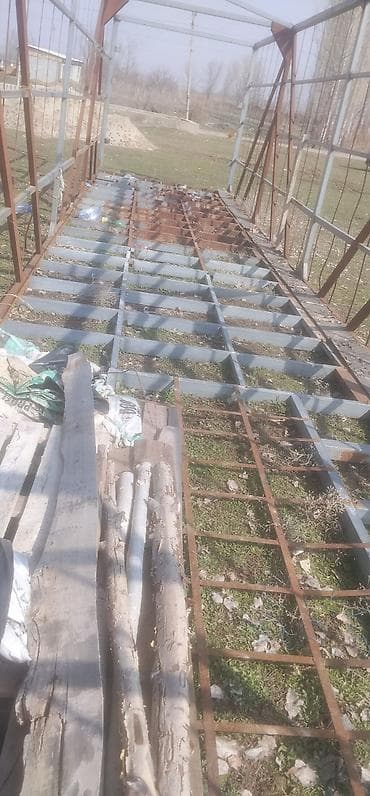 купить двухъярусную кровать для подростков: Металлический каркас для ангара/склада/навеса каркасный контейнер - — 6