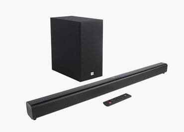 домашний кинотеатр bbk: Саундбар JBL Bar SB160 Black 2.1-канальная звуковая панель с — 1