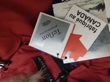 часы фирменные: Мужская арктическая парка Canada Goose Expedition (красная). Оригинал — 7