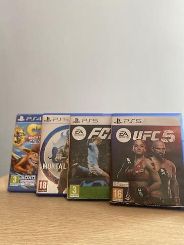 Игры для PlayStation: Набор игр для PlayStation (PS5/PS4) Состав: - EA Sports UFC 5 (PS5) — — 2