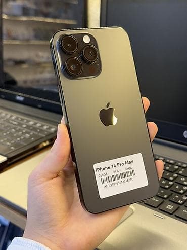 sapphire rx 580: IPhone 14 Pro Max, Б/у, 256 ГБ, Черный, Зарядное устройство, Защитное стекло, Чехол, В рассрочку, 84 % — 1