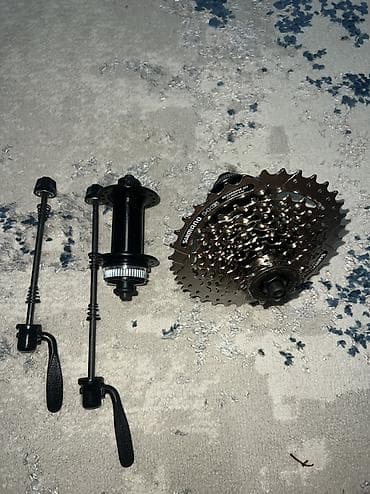 🚀 Комплект Shimano: Кассета 8v + Втулки + Эксцентрики (Оригинал) — 1