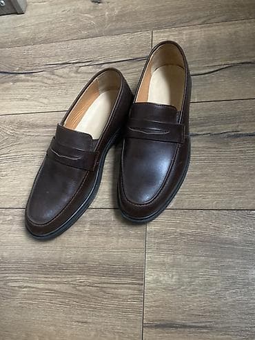 Личные вещи: Классические лоферы унисекс Размер 41 (идет в размер), натуральная — 3