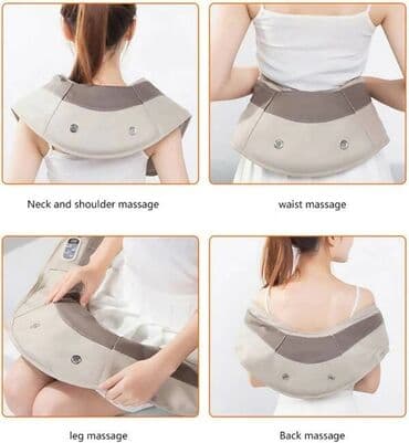 массажер для волос: БЕСПЛАТНАЯ ДОСТАВКА!Ударный массажер для шеи и плеч Cervical Massage — 4