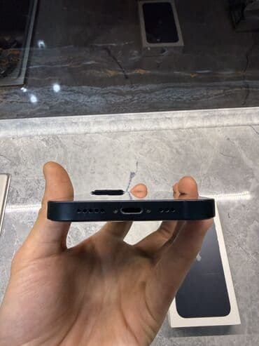 тө: IPhone 13, Б/у, 128 ГБ, Midnight, Защитное стекло, Коробка, 78 % — 7