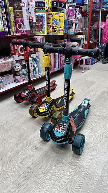 Детский самокат, Трёхколёсный at lalafo.kg Детский самокат, Трёхколёсный