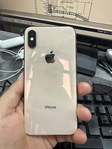 IPhone Xs, Б/у, 64 ГБ, Золотой, 77 % at lalafo.kg IPhone Xs, Б/у, 64 ГБ, Золотой, 77 %