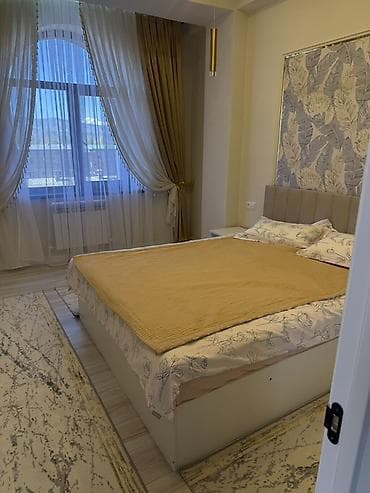 квартира в бишкеке с подселением: 2 комнаты, С мебелью полностью — 2