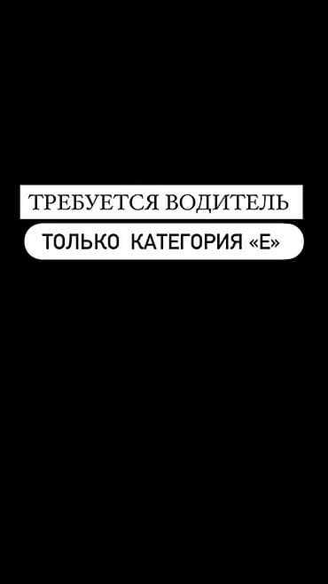работа категория д: Требуется Водитель грузового транспорта, Категория прав (CE), На автопоезд, Более 5 лет опыта — 1