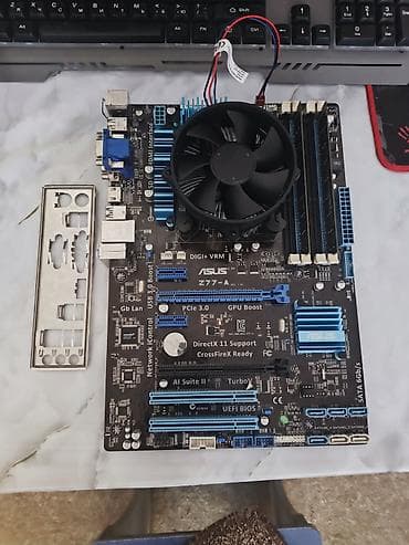core i3 10100f: Продам комплект LGA1155 ASUS Z77-A + Intel Core i7-3770 + 16 ГБ DDR3 + — 1
