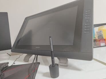 сколько стоит планшет для рисования на компьютере: Wacom, Колдонулган, Өлчөмү A3, Кабель, Менен шайкеш Терезелер — 4
