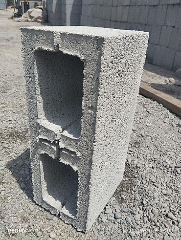 двухсотка 200: Пескоблок Гладкий, Заборный, 400x200x200 — 2