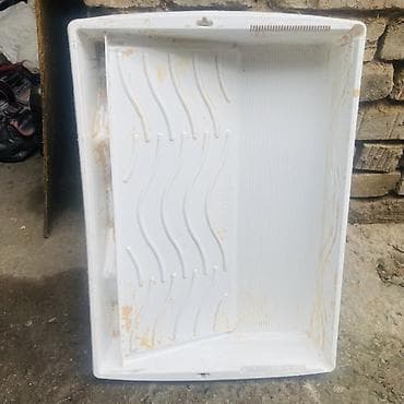 clean box: Кювета для малярных валиков и кистей, пластиковая, белая. - Формат — 2