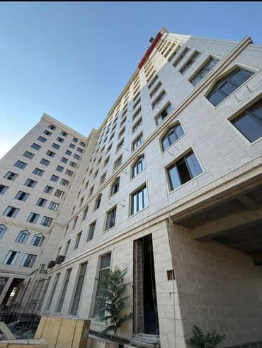 flat in osh: 1 комната, 46 м², Элитка, 4 этаж, ПСО (под самоотделку) — 1