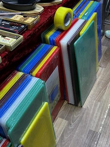 Кафелер, ресторандар үчүн: Профессиональные разделочные доски из плотного пищевого пластика — 3