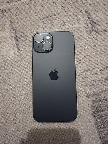 ipone 16: IPhone 15, Б/у, 256 ГБ, Natural Titanium, Зарядное устройство, Защитное стекло, Чехол, 83 % — 1