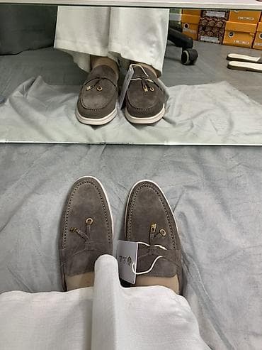 Лоферы, 35, 36, 37, Loro Piana, Новый, цвет - Бежевый, Самовывоз, Платная доставка — 3