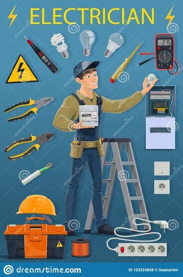 установка телевизора ош: Электрик | Кир жуугуч машиналарды орнотуу, Розеткаларды орнотуу, Электрощиттерди монтаждоо 6 жылдан ашык тажрыйба — 1