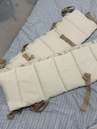 Бортики для детских кроватей, цвет - Бежевый