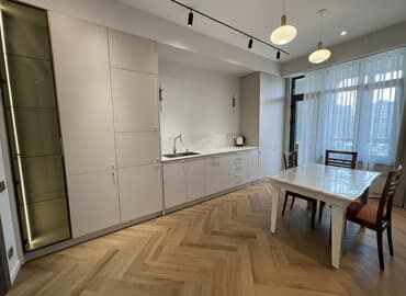 3 комнатная квартира аренда: 3 комнаты, Риэлтор, Без подселения, С мебелью полностью — 1