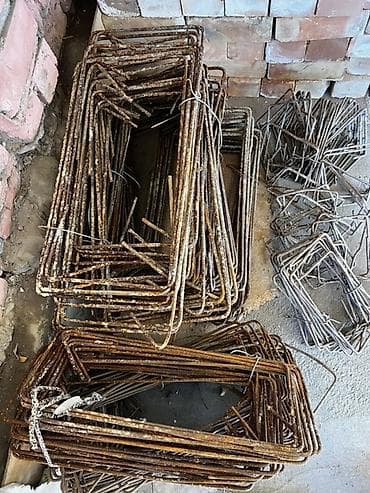 Хомуты/скобы для арматурных каркасов 60сом за кг Остаток со стройки