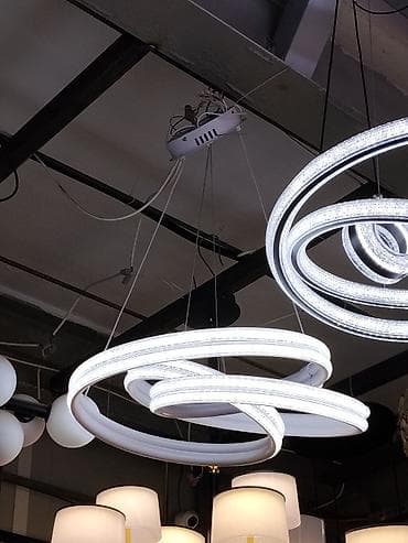 solutions elementary: Подвесной светильник LED «Спираль» - Современный дизайнерский — 1