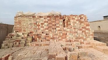 Кирпич, строительные блоки: Пустотелый, дырчатый, Жженый кирпич, Одинарный, 250×120×65 — 3