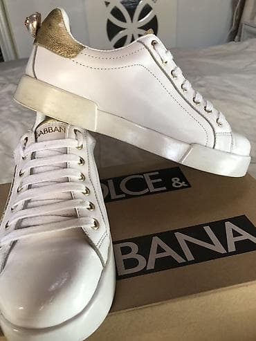 кеды dodo: Кроссовки Dolce & Gabbana Portofino Размер 38, из Европы - Цвет — 2