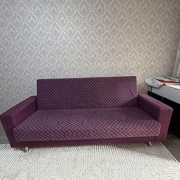 купить угловой диван в бишкеке: Прямой диван, Б/у — 1