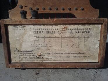 флаг кыргызстана 1898: Конденсаторная батарея 1963 года — 2