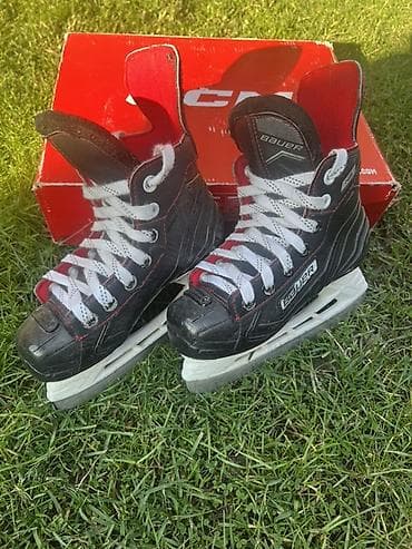 Коньки: Детские хоккейные коньки Bauer - Модель: линейка Bauer (маркировка NS — 4