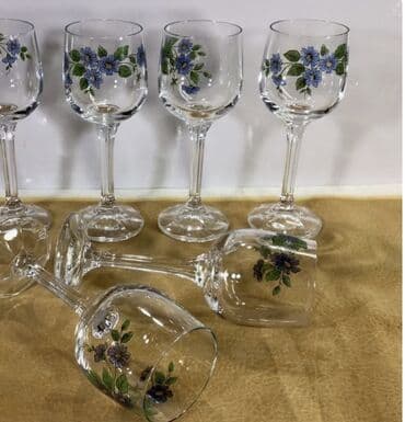 чехословакия: Рюмки Чехословакия Bohemia Isabelle Новые 12 шт 5000 сом Фужеры — 6