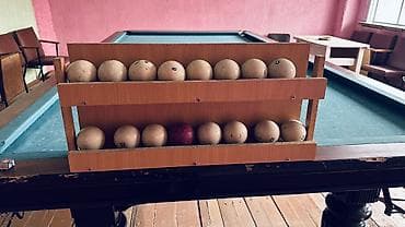 ск пионер: Бильярдный стол для русской пирамиды - Размер игрового поля — 6