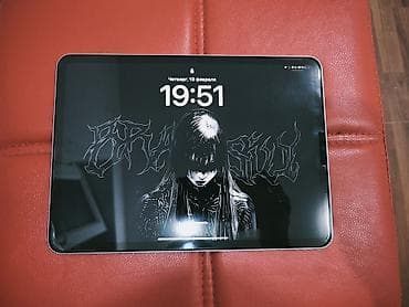 air 4: Планшет, Apple, память 128 ГБ, 11" - 12", Wi-Fi, Б/у, Классический цвет - Серебристый — 1