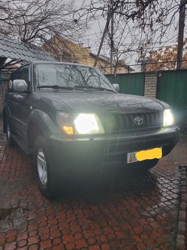ланд грузер прадо: Toyota Land Cruiser Prado: 2001 г., 3 л, Автомат, Дизель, Внедорожник — 7