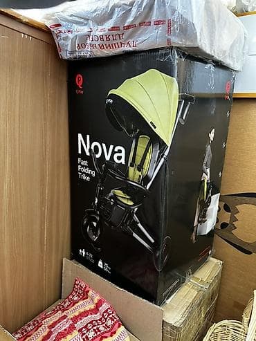 Балдар үчүн велосипеддер: Детский трехколесный велосипед-каталка QPlay (с ручкой для родителей) — 5