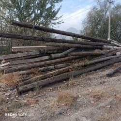 строительны: Жыгач карагай опоралар бар келишим турундо арзан беребиз 9.5м 10.5м — 3