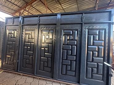 Распашные ворота: Кованые и сварные металлические ворота под ключ - Типы конструкций — 2