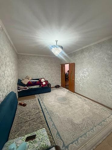 Квартиры: 1 комната, 43 м², Джал мкр (в т.ч. Верхний, Нижний, Средний) 106 серия улучшенная, 7 этаж, Свежий ремонт — 9