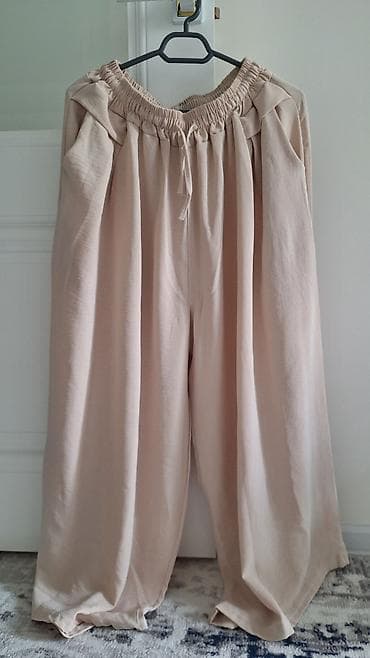 Брюки Палаццо, Лето, Китай, Вискоза, Новый, 4XL