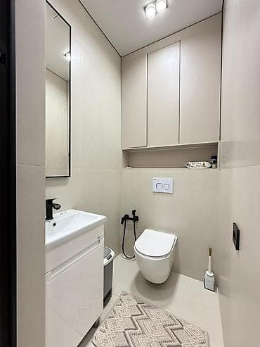 pro group: 3 комнаты, 103 м², Асанбай мкр Элитка, 5 этаж, Дизайнерский ремонт — 8