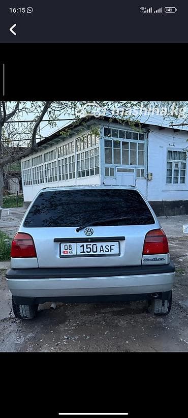 Продажа авто: Volkswagen Golf: 1992 г., 1.8 л, Механика, Бензин, Хэтчбэк — 6