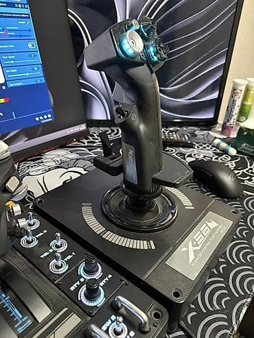 HOTAS-комплект для авиасимов Logitech G Saitek X-56 Rhino - — 3