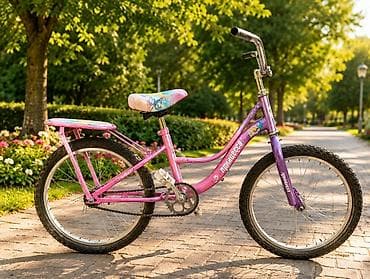 Детский велосипед, 2-колесный, 6 - 9 лет, Для девочки — 1