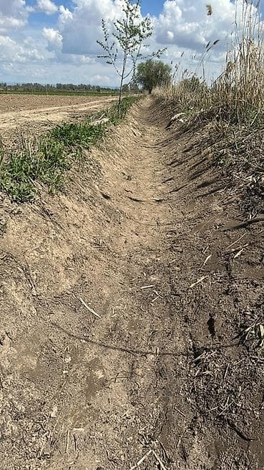 Услуги по расчистке и устройству дренажных канав на участках -