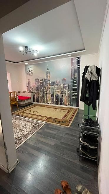 Квартиры: 1 комната, 45 м², 106 серия, Улан мкр 106 серия, 6 этаж, Евроремонт — 2